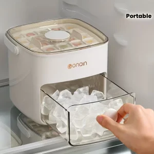 Ice cube mold box