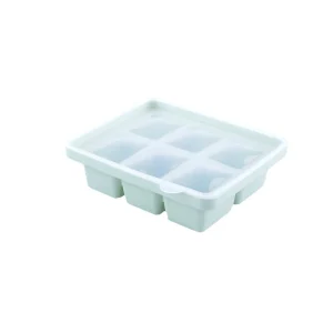 Supplementary Food Box Large Ice Cube Mold With Cover Silicone Ice Tray ZNZD